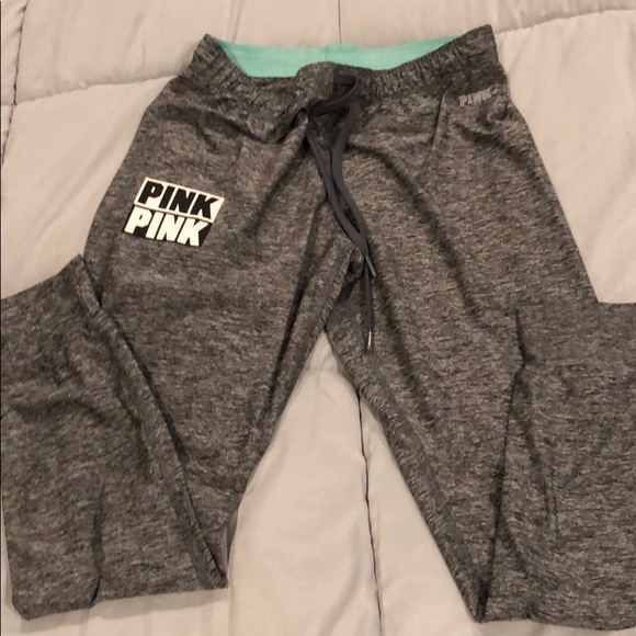 SOLD PINK medium yoga sweat pants - Picture 1 of 5